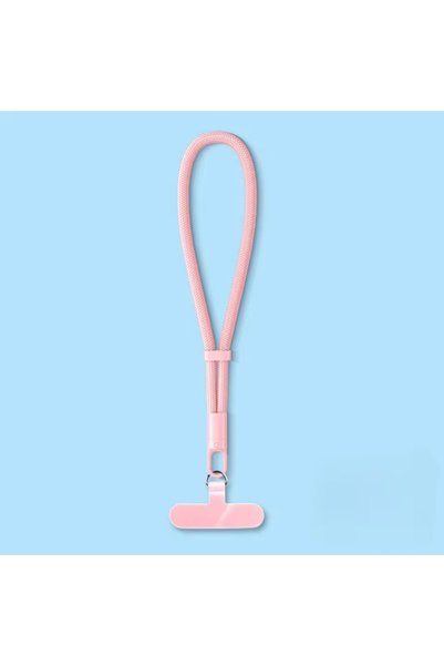 Choice5 Pink Portable Mobile Phone Hand Wrist Straps Nylon Colorful Anti-fall...