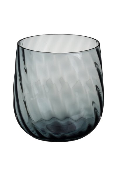OEM Pahar Scurt din Sticla Albastra pentru Apa 'Luxurious' 440ml