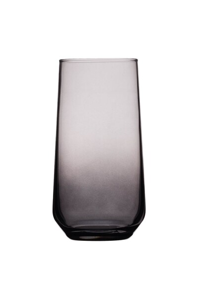 OEM Pahar din Sticla Neagra Mat Smoke 500ml