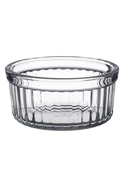 OEM Bol din Sticla Termorezistenta Transparenta cu Model 256ml - Vase Termore...