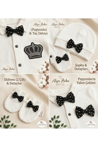Alya Bebe Waffle 3-Piece Set Men's Model