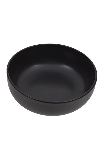 OEM Bol Adanc Negru "Nordic" Ceramic 680ml - Set Farfurii-Boluri Ceramice, Bu...