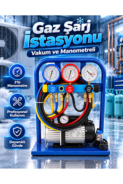 Genel Markalar Thermotrick VP-215 1/4 HP 220V Gaz Şarj İstasyonu