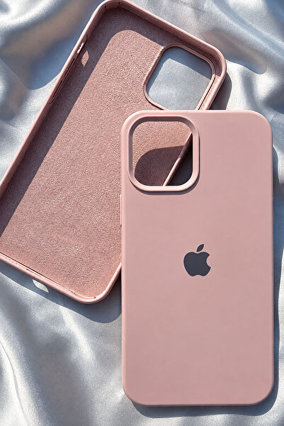 Revasser iPhone 12 / 12 Pro için Kılıf Lansman Logolu İçi Yumuşak Kadife 12 k...