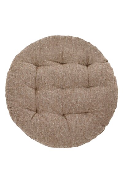 OEM Perna din Bumbac pentru Scaun Rotunda Maro Ø38x5cm - Perne, Decoratiuni Casa
