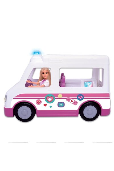 OEM Papusa doctor cu ambulanta sunete lumini jucarie fetite