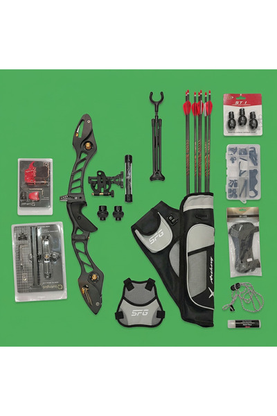 JUNXING ARCHERY Olympic Integrated Bow Package - 68" 34Lbs Pre-Order