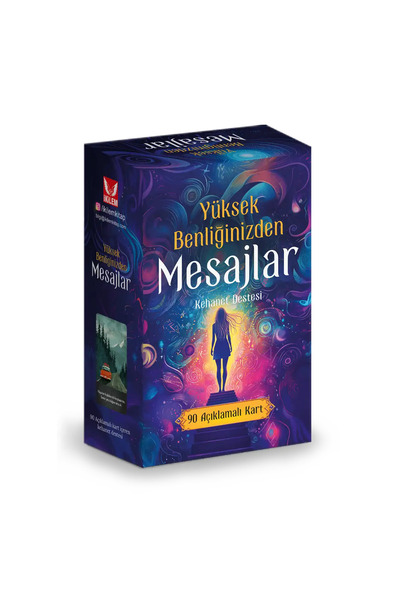 İkilem Yayınevi Yüksek Benliğinizden Mesajlar Tarot Kehanet Destesi / 90 Açık...