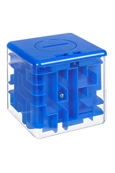 OEM Jucarie Pusculita Labirint Bleu 8.5x8.5cm - Jucarii Mici, Produse Petrecere