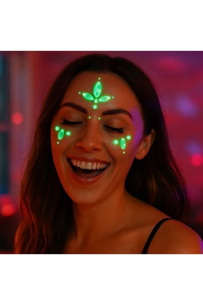 OEM Strasuri Autocolante Glow In The Dark Argintii Irizate Crystal