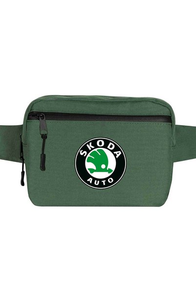 CrowsGate Geantă de talie Skoda Auto Culoare verde