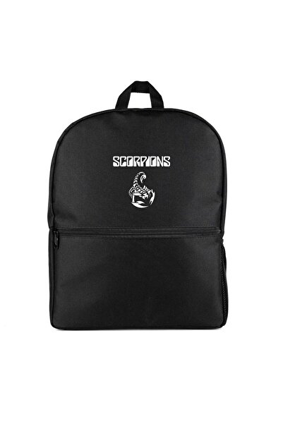 Generic Brand Scorpions Classic Backpack Black Color