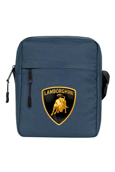 CrowsGate Класическа раница Lamborghini в тъмносин цвят