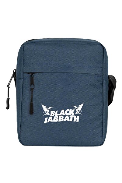 CrowsGate Geantă de umăr Black Sabbath Culoare bleumarin