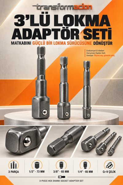 Transformacion Bits Uzatma Adaptörü Lokma Tutucu 721693