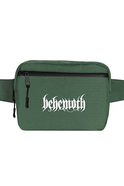 CrowsGate Behemoth Classic Logo Pojasna torbica Zelena boja