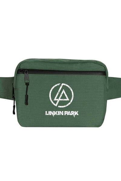 CrowsGate Linkin Park Logo Pojasna torbica Zelena Boja