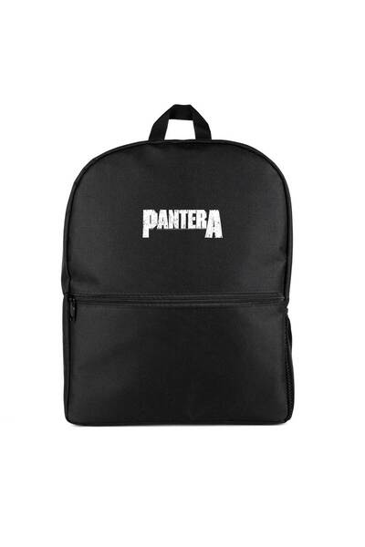 CrowsGate Rucsac cu logo Pantera Culoare neagră