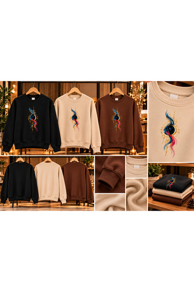 HUMAN LOVE Super 3-Pack Unique Design Sweatshirt