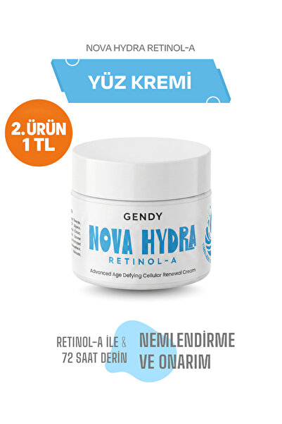 GENDY Nova Hydra Retinol-A - Yaşlanma Karşıtı ve Leke Karşıtı Yüz Kremi 100 ML
