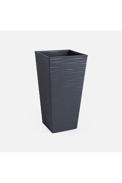 OEM Ghiveci Flori Inalt Patrat Antracit 9L - Ghivece Patrate Inalte, Produse ...