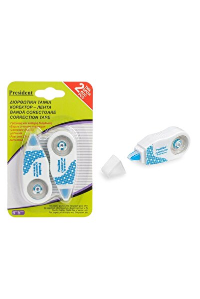 OEM Set Benzi Corectoare Mini 6m x 5mm - 2buc - Produse Scoala
