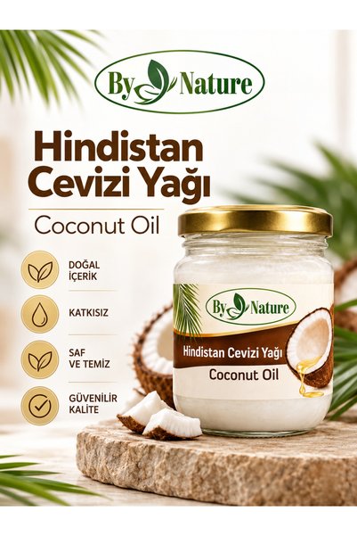 Bynature Hindistan Cevizi Yağı 150 ML % 100 Doğal ( Soğuk Sıkım )