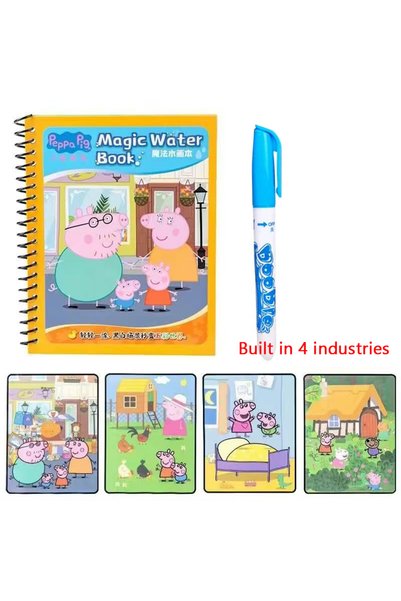 Choice1 A Peppa Pig Watercolor Painting Book Baby Brainstorm Development Graf...