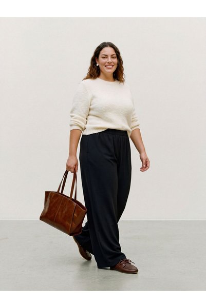 Veromoda Curve Strickpullover VMCNOVAH Strickpullover