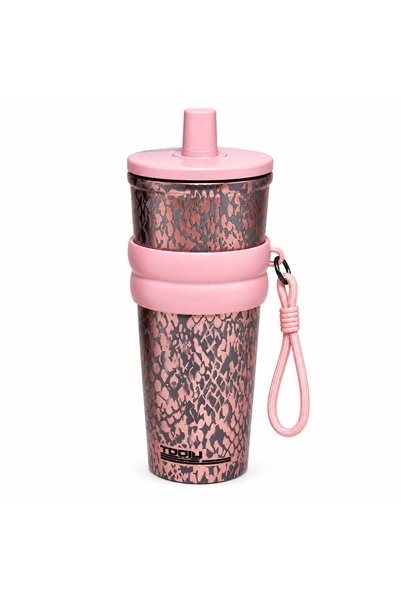 tooly 750ml Premium Stainless Steel Vacuum Insulated Travel Tumbler – Pink Ca...