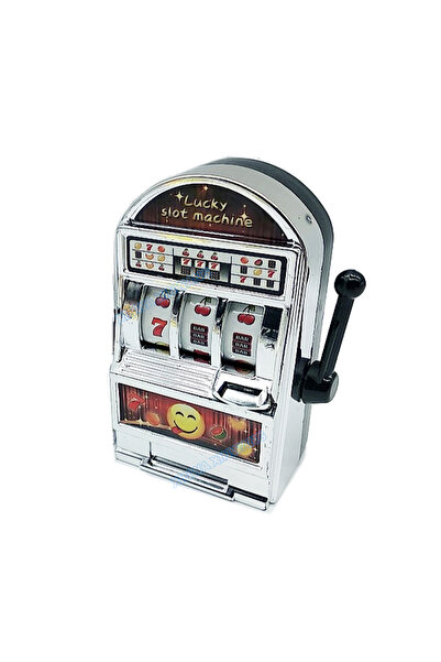 Choice Silvery Children Handheld Lottery Machine Toy Learning Slot Game Machi...