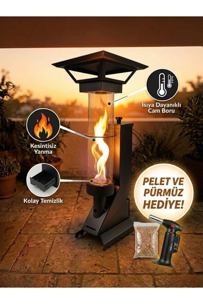 webmark Mini Pelet Soba - Premium seri - Pelet hediyeli