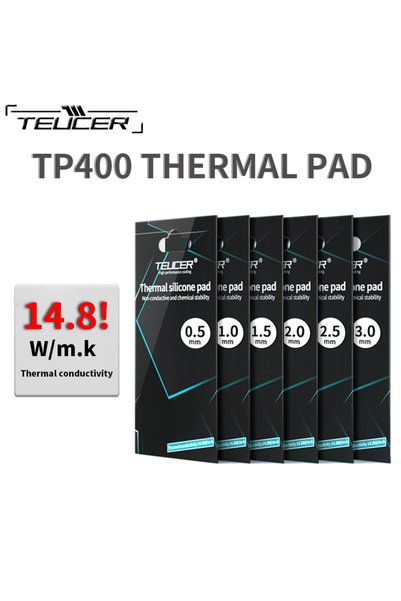 Choice8 وسادة حرارية TEUCER TP400 14.8W/MK مقاس 1.0 مم 85×45 مم لتبريد وحدة ا...