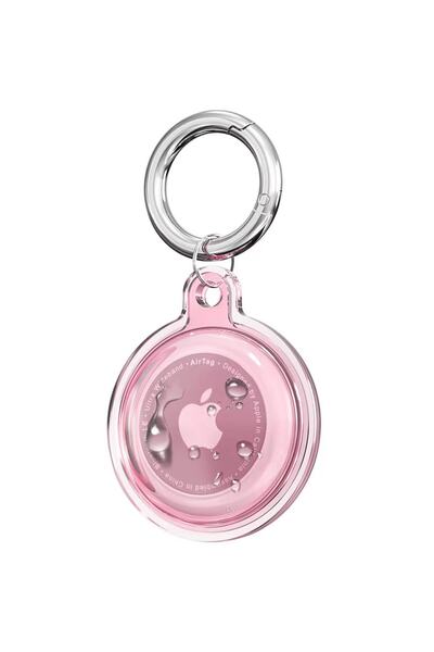 Choice4 For AitTag Transparent Pink 2025Cover IPX8 Waterproof For Airtag Appl...