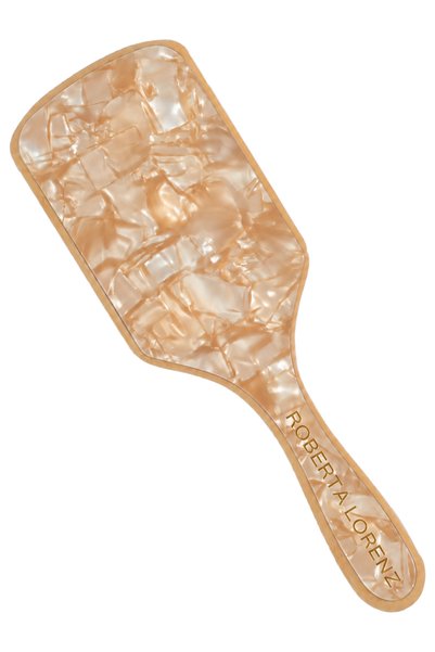 Roberta Lorenz Premium Acetate Bamboo Hair Brush and Comb 25 cm – Ergonomic D...
