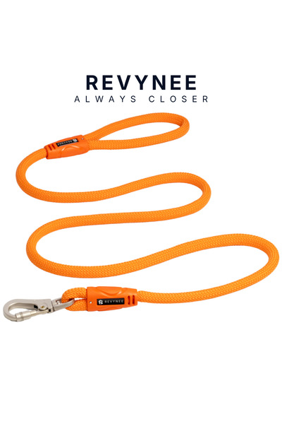 REVYNEE Premium Gezdirme Tasması ROPE Serisi Örgü Dayanıklı Leash