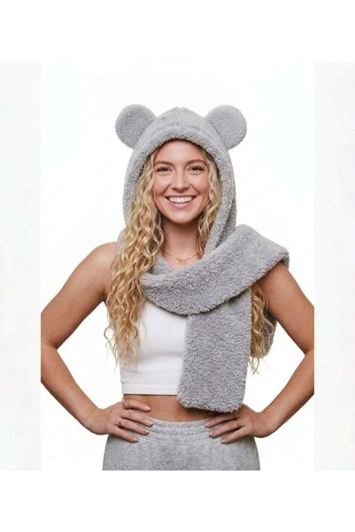 İpek Tekstil Scarf and Hat for Head, Neck, and Ear Protection in Cold and Coo...