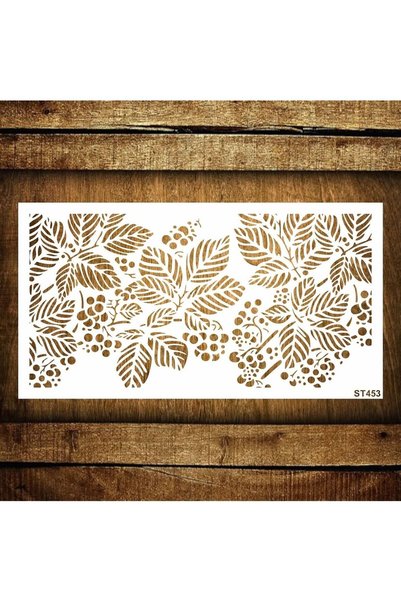 Stencil tasarım Cakes Stencil St453 Pasta,kurabiye, Kek Süsleme Şablonları