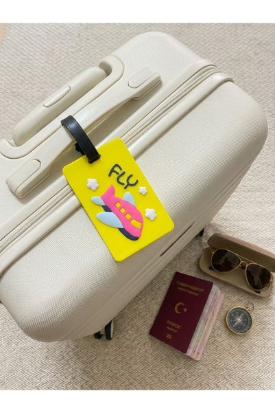 Atelier Licia Suitcase Label Colorful Silicone Name Tag Suitcase Label-Luggag...