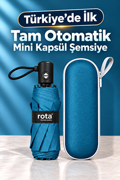 Rota 8 Telli Fiber Tam Otomatik Özel Çantalı Kılıflı Kapsül Şemsiye TR 'de İl...