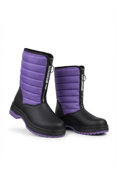 PATİK BEBE GIRLS THICK SOLE ZIPPERED SNOW BOOTS