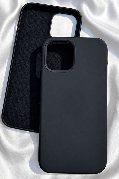 Revasser iPhone 15 için Kılıf Lansman Logolu İçi Yumuşak Kadife 15 kılıfı sil...