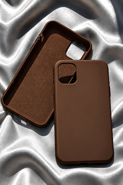 Revasser iPhone 11 için Kılıf Lansman Logolu İçi Yumuşak Kadife 11 kılıfı sil...