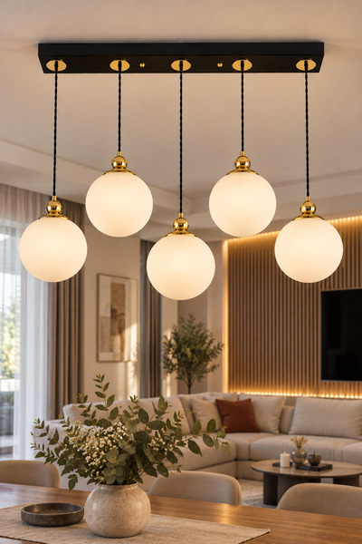 VENON Lorenza 5.Li SIRALI ✨ÖRGÜ KABLOLU ✨ SİYAH ✨ GOLD DETAYLI ✨ BEYAZ GLOP C...