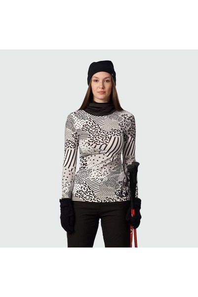 NORTHFINDER Tricou cu uscare rapidă de schi de tură pentru femei KRALOVA2, Ne...