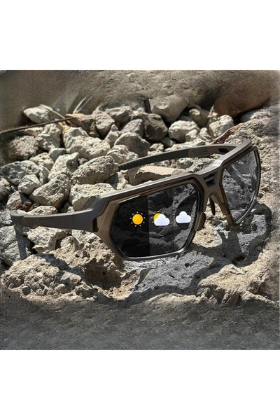 Choice3 PH-Silver SEAMERGO Retro Polarized Cycling Sunglasses Man High-end 20...