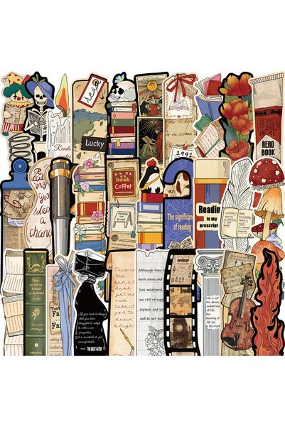 Choice 30pcs 30Pcs Retro Reading Bookmark Collection Premium Quality Classic ...