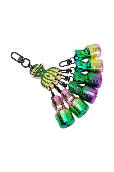 Choice green New Electroplated Colorful Wooden Shrimp M # 2.0- # 3.5 Hook Cov...
