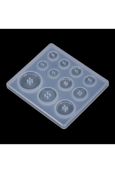 Choice 1 Pc DIY Silicone Pendant Mold Making Jewelry For Resin Necklace Butto...