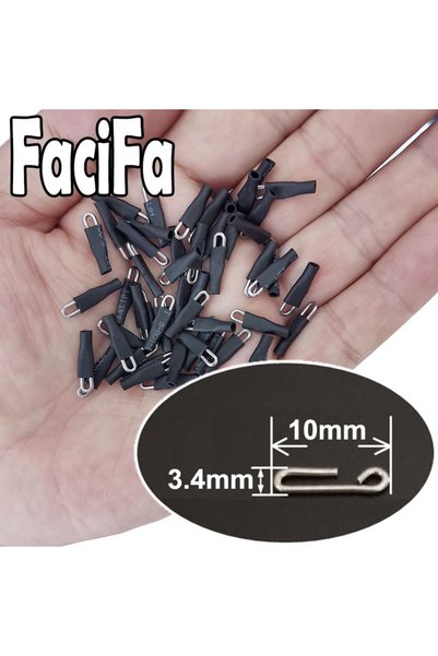 Choice black 10mm 100 pieces Enganche Rapido Fast Fishing Snaps enchufe rapid...